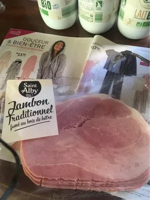 Jambon Traditionnel (fumé au bois de hêtre) Lidl St Alby,  Saint Alby , code 2205872002192