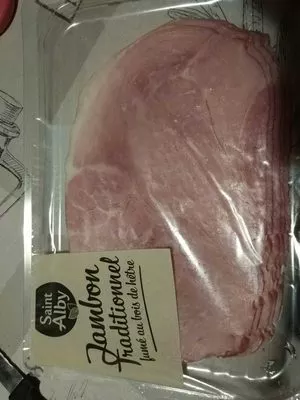 Jambon Traditionnel Fumé au Bois de Hêtre Saint Alby, Lidl 5, code 2205879002324