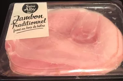 Jambon traditionnel Saint Alby, Lidl , code 2205882003363