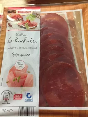 Lachsschinken Zimmermann 150 g, code 22114730