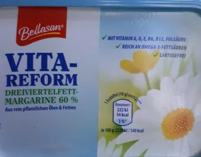 Bellasan Vitareform Margarine Mit Rapsöl  , code 22130921