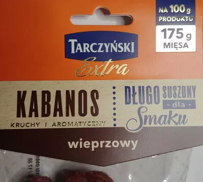 Kabanos wieprzowy extra Tarczyński 284 g, code 2216959002844