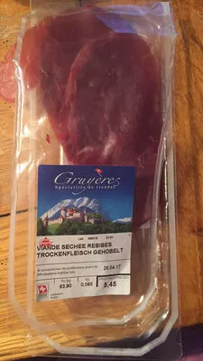 Gruyères Viande séchée Rebibes  85 g, code 2226234005453