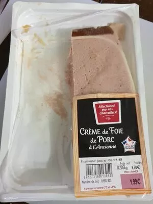 Crème de Foie de Porc à l'Ancienne Carrefour 700 g, code 2227318013050