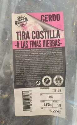 TIRA DE COSTILLA A LAS FINAS HIERBAS  , code 2231661005273