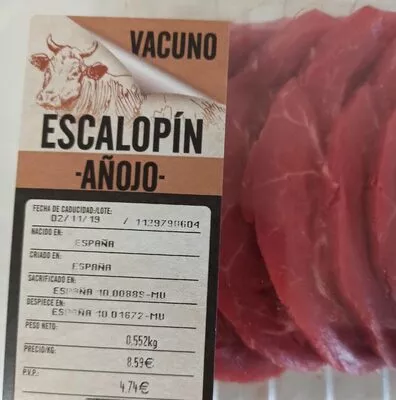 Escalopín añojo de vacuno  , code 2231990004749