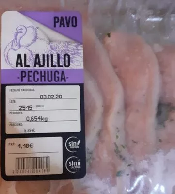 Pavo al ajillo pechuga  , code 2240347004189