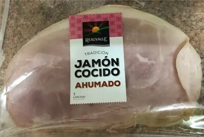 Jamon cocido ahumado realvalle , code 2251561002554