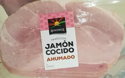 Jamón Cocido Ahumado realvalle 1606 x 171 g, code 2251563003016