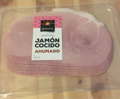 Jamón cocido ahumado realvalle , code 2251569002693