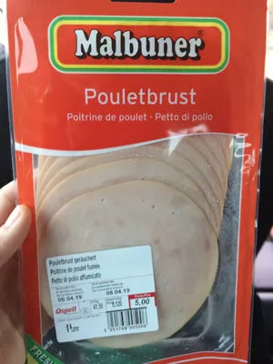 Poitrine de poulet fumée Malbuner 0.120, code 2251768005006