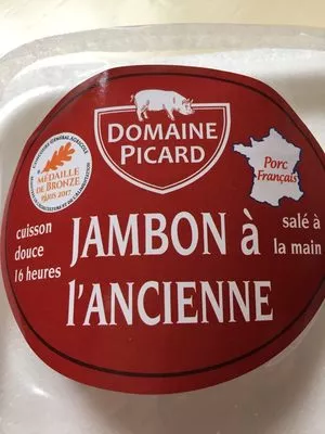 Jambon à l’ancienne cuit sas couenne Domaine Picard , code 2252519028077