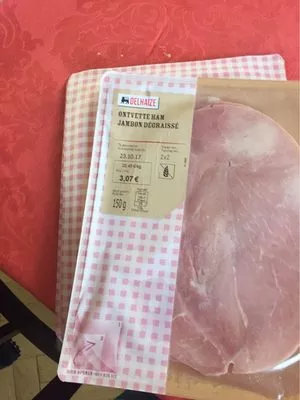 Jambon degraissé Delhaize , code 2258120003076