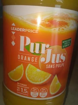 Pur jus Orange sans pulpe  , code 2263832444819