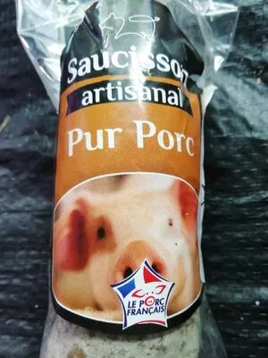 Saucisson artisanal pur porc  , code 2268343024017