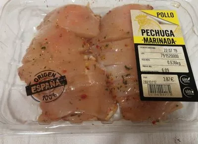 Pechuga de pollo marinada  , code 2272940004174