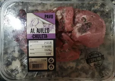 Chuleta de pavo al ajillo  , code 2274560003537