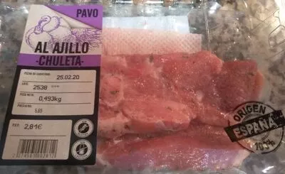 Chuleta de Pavo al ajillo  , code 2274561002812