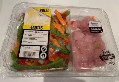 Pollo fajitas Lidl , code 2282722003509