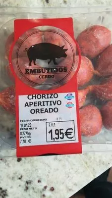 Chorizo aperituvo oreado  , code 2301233001955