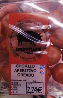 Chorizo aperitivo  , code 2301233002242