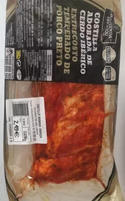 Costilla adobada de cerdo ibérica La Hacienda del Iberico , code 2301564002492