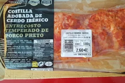 Costillas adobadas de cerdo ibérico La Hacienda del Iberico , code 2301564002607