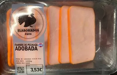 Fiambre de pechuga adobada Delisano , code 2301879003535