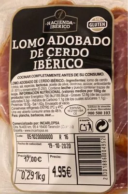 Lomo adobado la hacienda del iberico , code 2301886004952