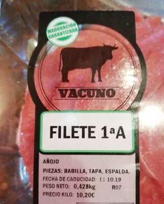 Vacuno Filete primera A  , code 2302711004376