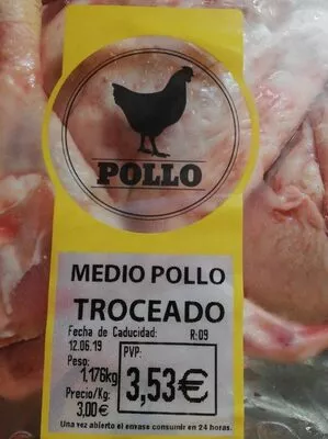 Medio pollo troceado  , code 2302779003533