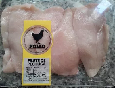 Filete de pechuga de pollo Mercadona , code 2302787005208