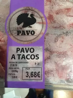 Pavo a tacos Mercadona , code 2302792003688