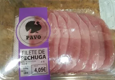 Filete de pechuga de pavo mercadona , code 2302794004058