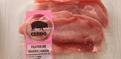 Filetes de magro de jamón mercadona , code 2302819001932