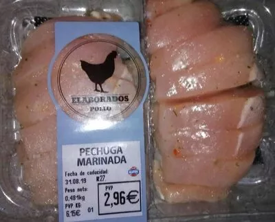 Pechuga marinada Mercadona , code 2302831002962