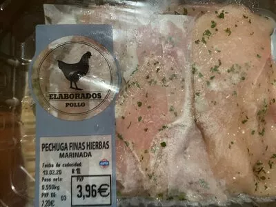 Pechuga finas hierbas marinada mercadona , code 2302833003967