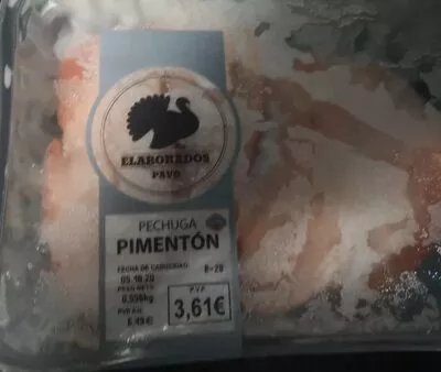 Filetes Pavo Pimentón mercadona , code 2302836003612