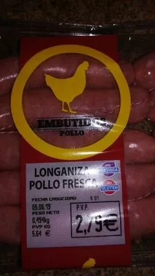 Longanizas pollo frescas  , code 2302862002795