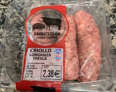 Criollo longaniza fresca mercadona , code 2302863002381