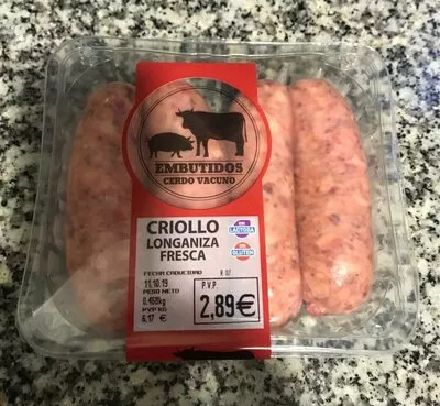 Criollo longaniza fresca mercadona , code 2302863002893