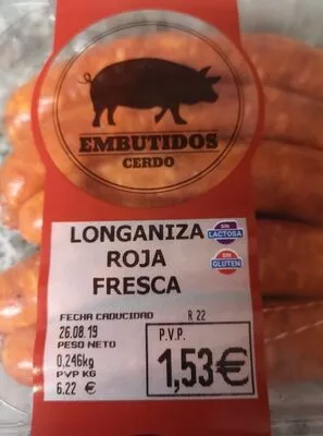 Longaniza roja fresca mercadona , code 2302912001532