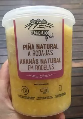 Piña natural a rodajas Hacendado , code 2303024002851