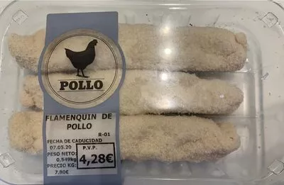 Flamenquín de Pollo Mercadona , code 2303393004289