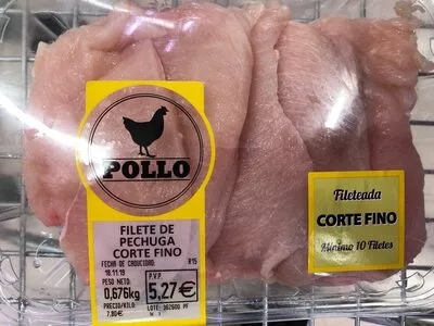 Filete de pechuga corte fino Mercadona , code 2303400005278