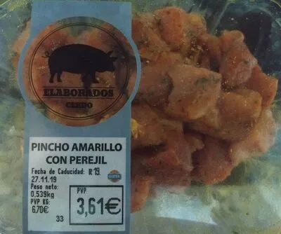 Pincho amarillo con perejil jovi , code 2303455003618