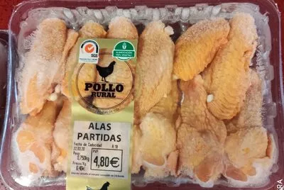 Pollo rural alas partidas Mercadona , code 2303791004805