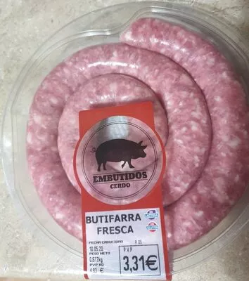 Butifarra fresca Mercadona , code 2304116003312