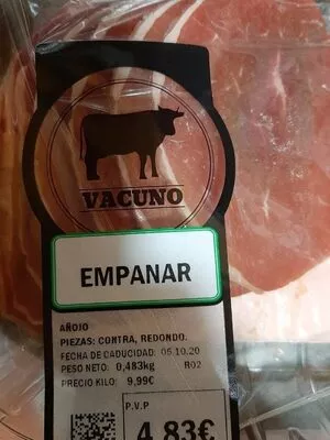 Vacuno empanar mercadona , code 2304157004835