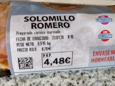 Solomillo Romero  , code 2304351004488